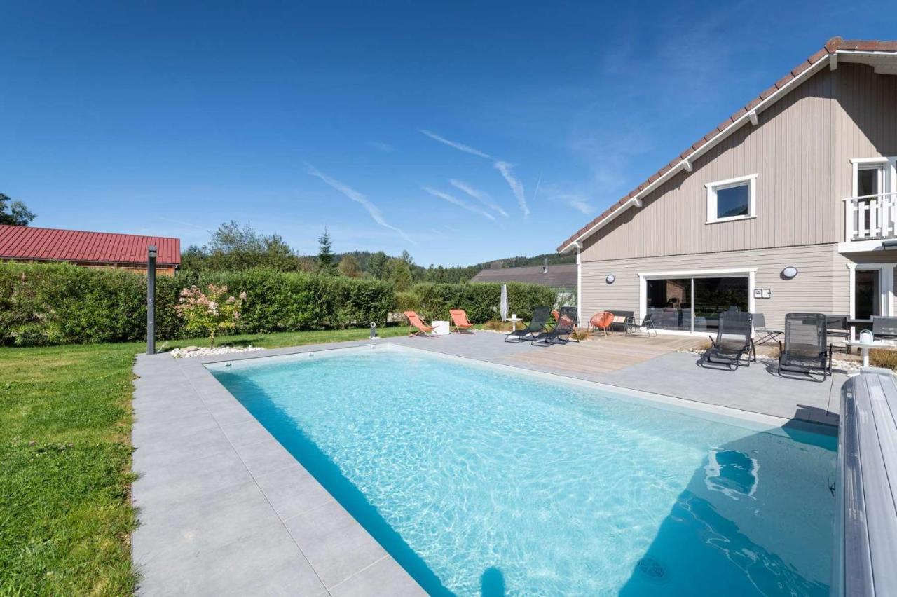 Chalet du Bien-être 15p. Piscine,Spa, Hammam,Pétanque,Basket Gérardmer Exterior foto